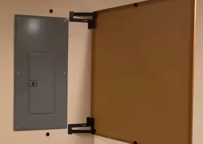 hidden hinge electrical panel 4a